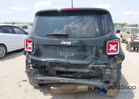 2018 Jeep Renegade Limited Fwd from USA, damaged, VIN ZACCJADB9JPH85125